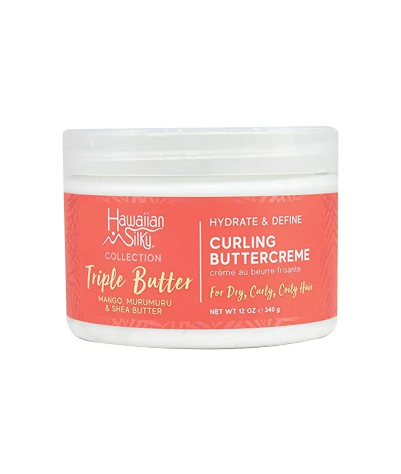 hawaiian silky triple protein honey curling butter 12oz