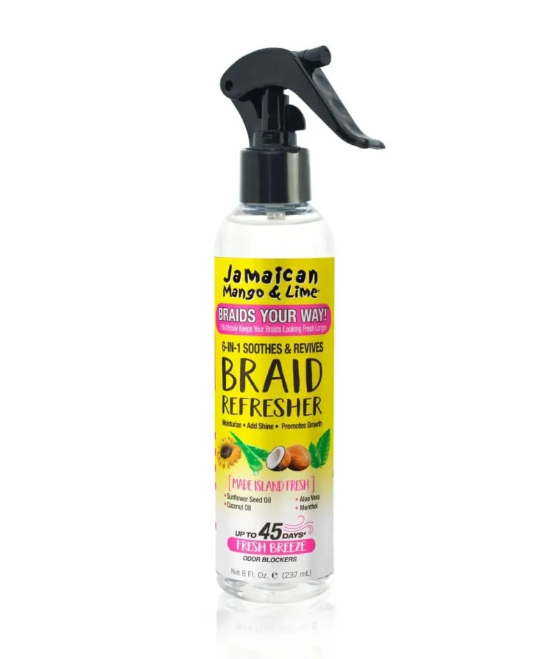 jamaican mango lime braid refresher 8oz soothes calms