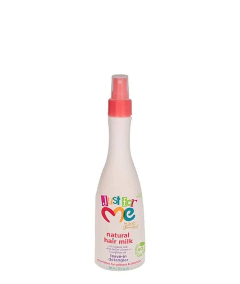 just for me hair milk leave in detangler 10oz