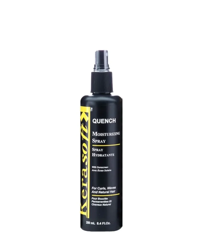 kerasoft quench 250ml moisturizing spray