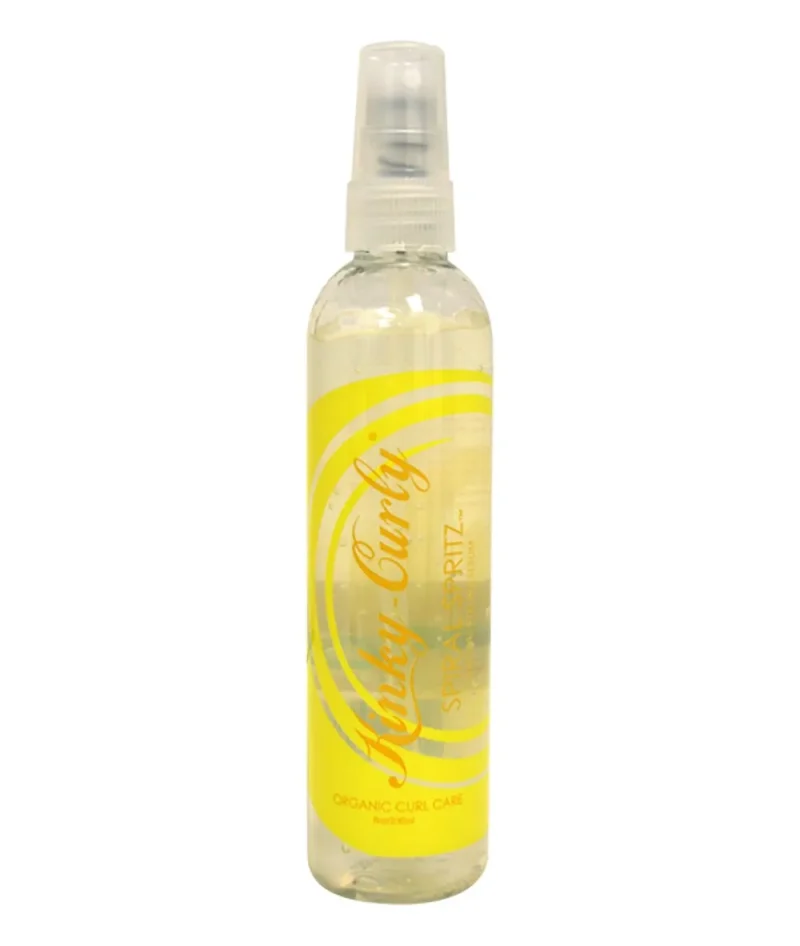 kinky curly 8oz organic curl spritz serum