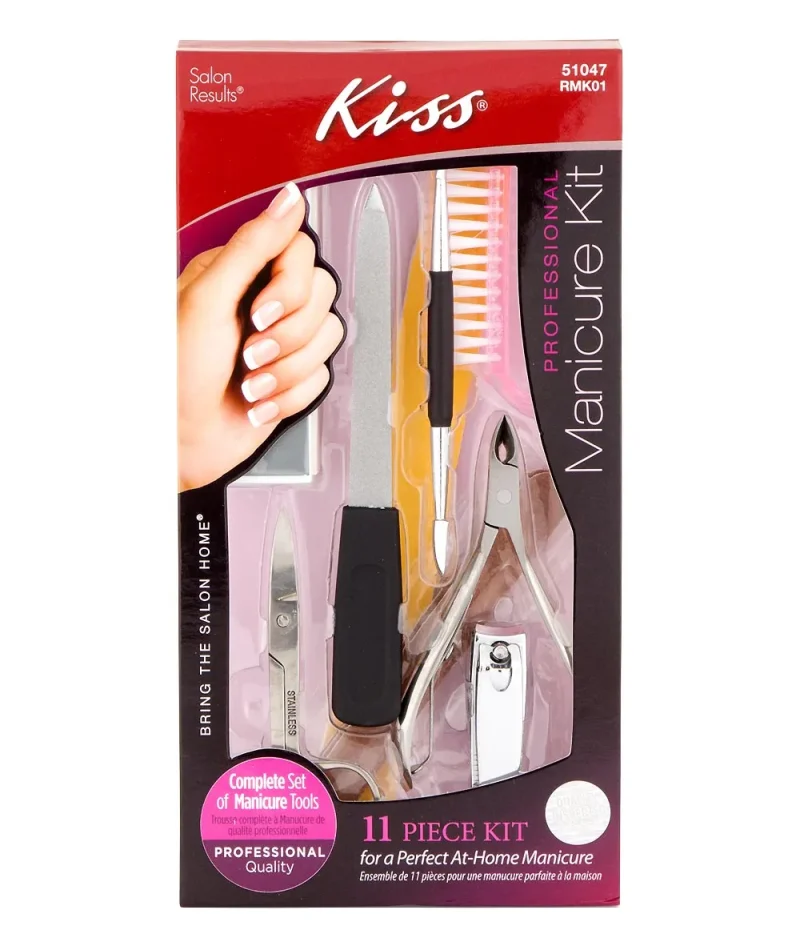 kiss 11 piece manicure kit rmk01