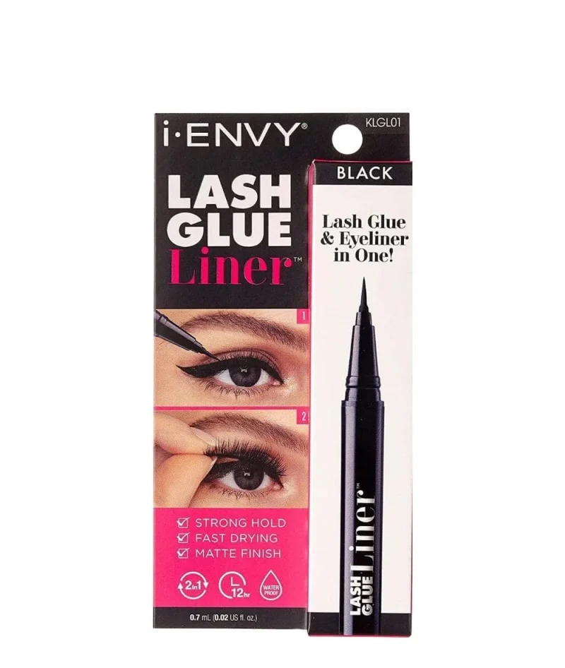 kiss i envy black lash glue liner klgl01