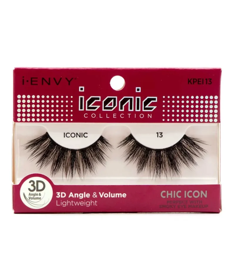 kiss i envy chic icon 13 iconic eyelashes kpei13