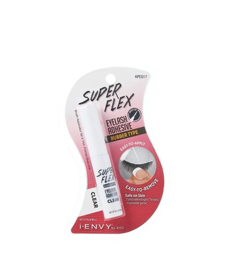 kiss i envy super flex clear eyelash glue