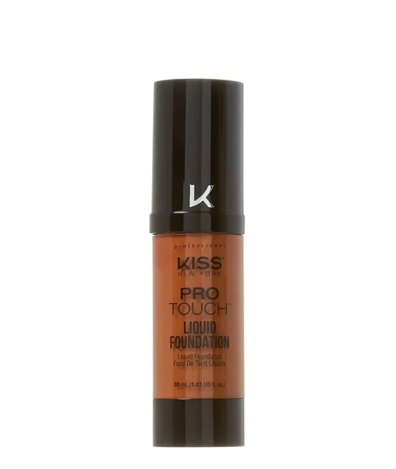 kiss new york pro touch liquid foundation kplf high coverage long lasting