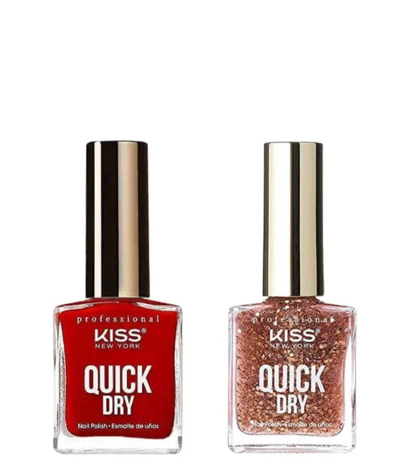 kiss quick dry nail polish fast drying professional formula