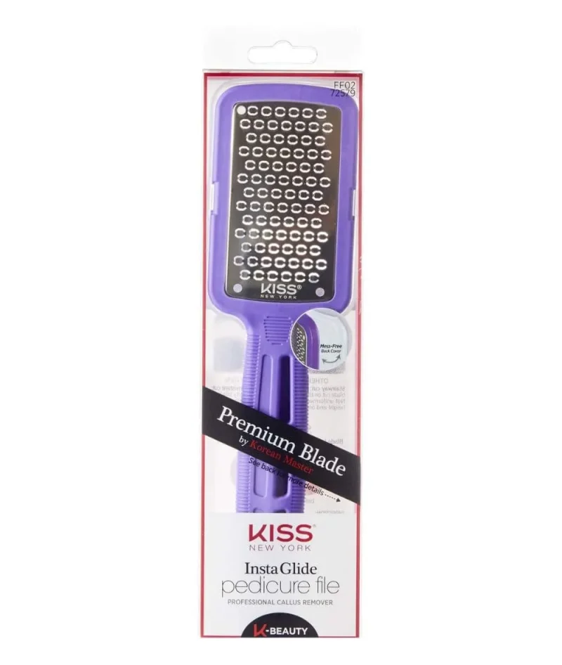 kisss new york ff02 purple insta glide pedicure file