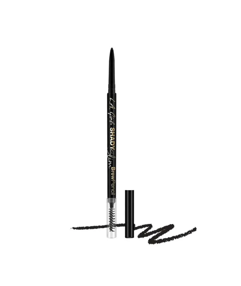 l a girl shady slim brow pencil 0 08g soft brown gb