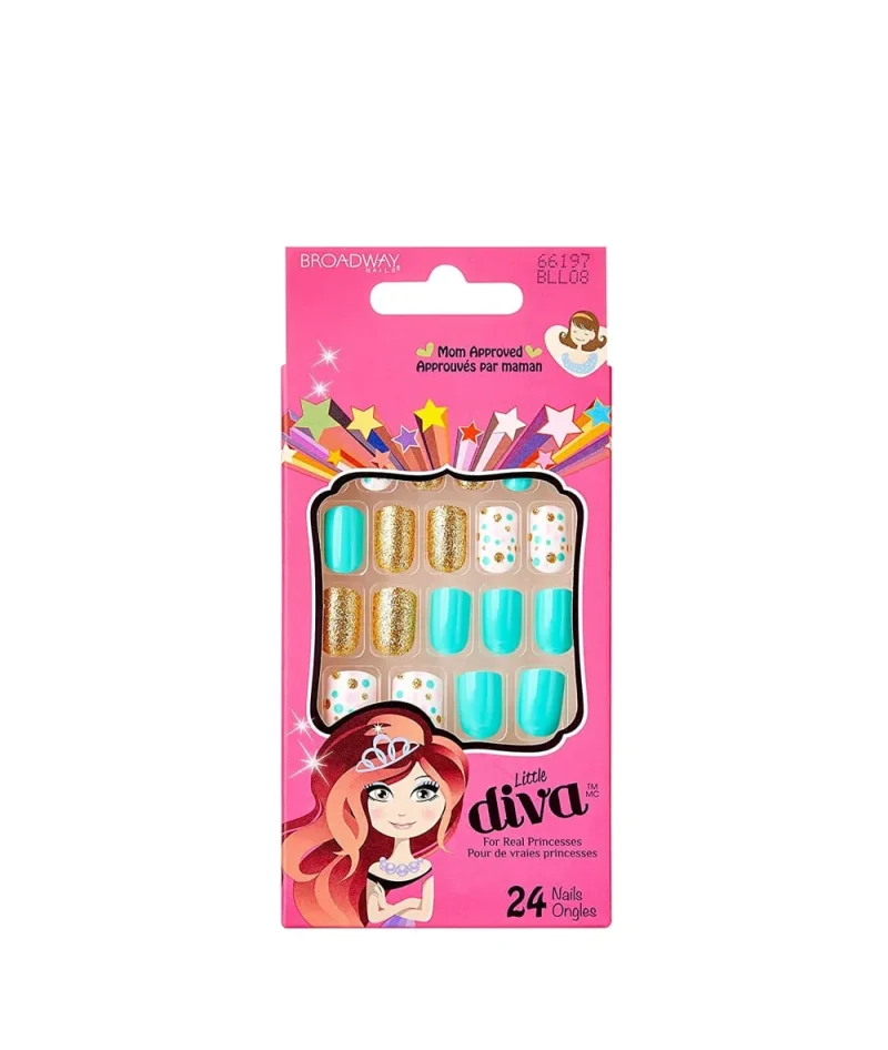 little diva broadway nails bll08 trendy nail kit