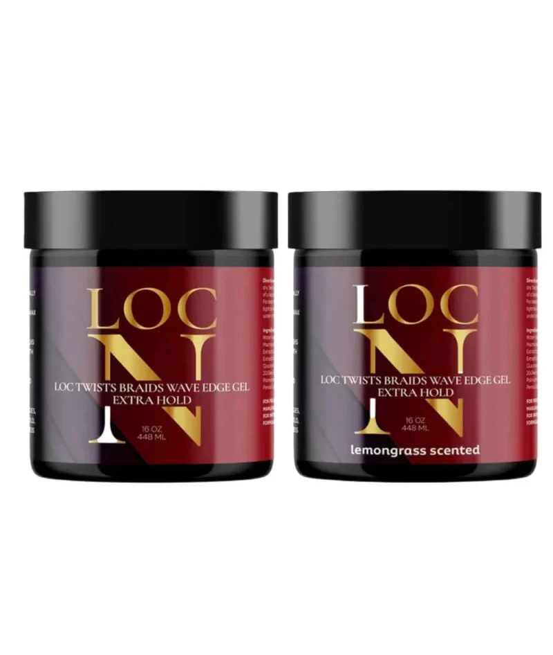 loc n loc wave edge gel 16oz extra hold