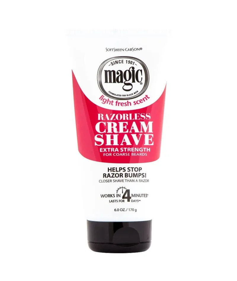 magic razorless shave cream 6oz effortless smoothness