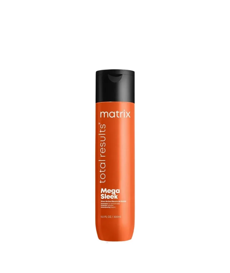 matrix mega sleek shampoo 300ml smooth flawless hair