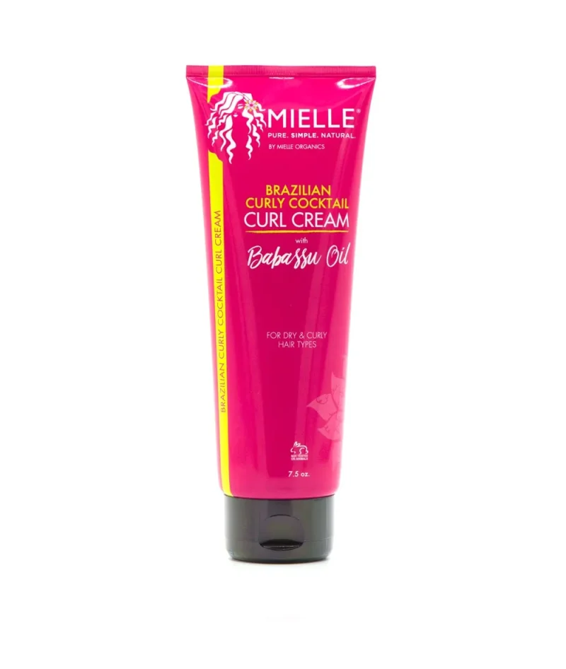 mielle organics babassu curl cream 7 5oz brazilian curly cocktail