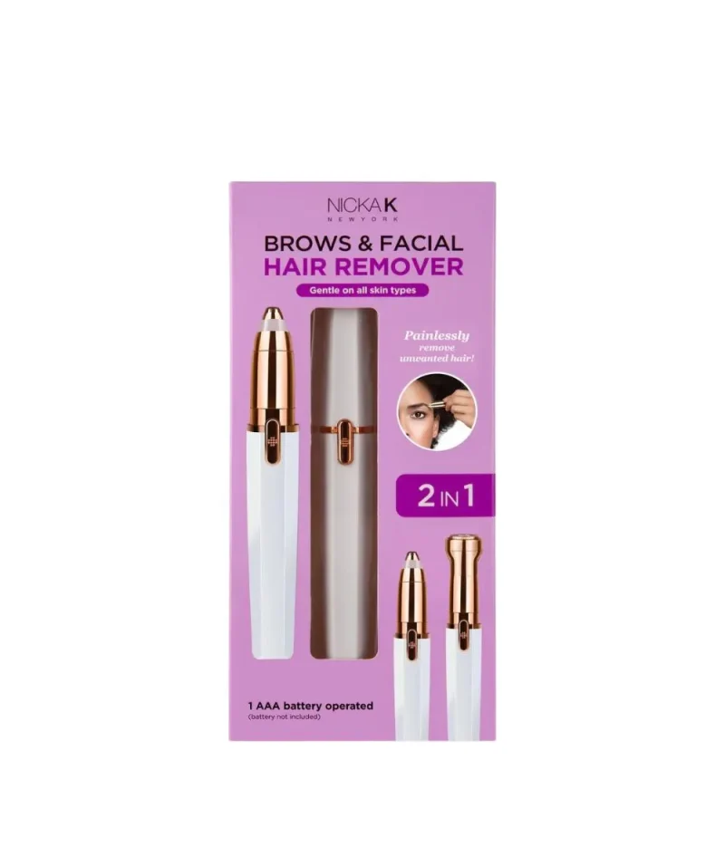 nicka k brows facial hair remover gentle effective