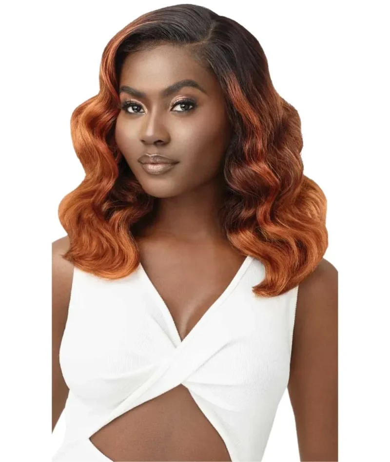 outre 13x4 lace front wig gelora hand tied with perfect hairline