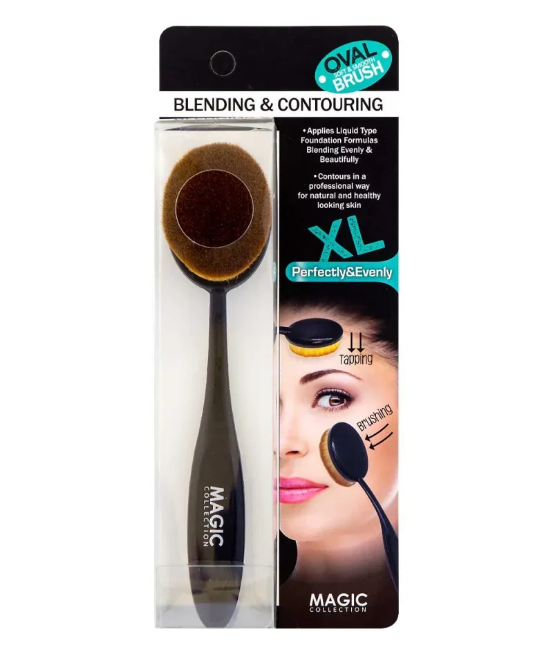 oval brush for blending contouring magic collection