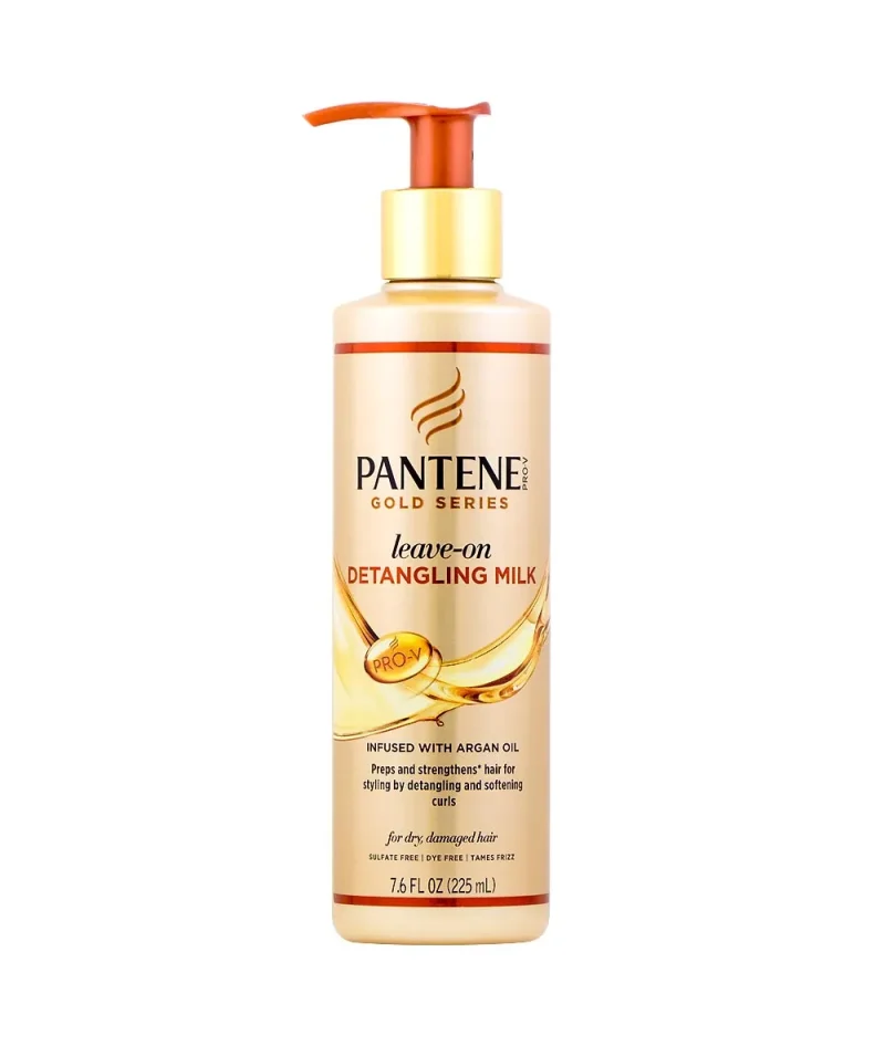 pantene gold series detangling milk 7 6oz