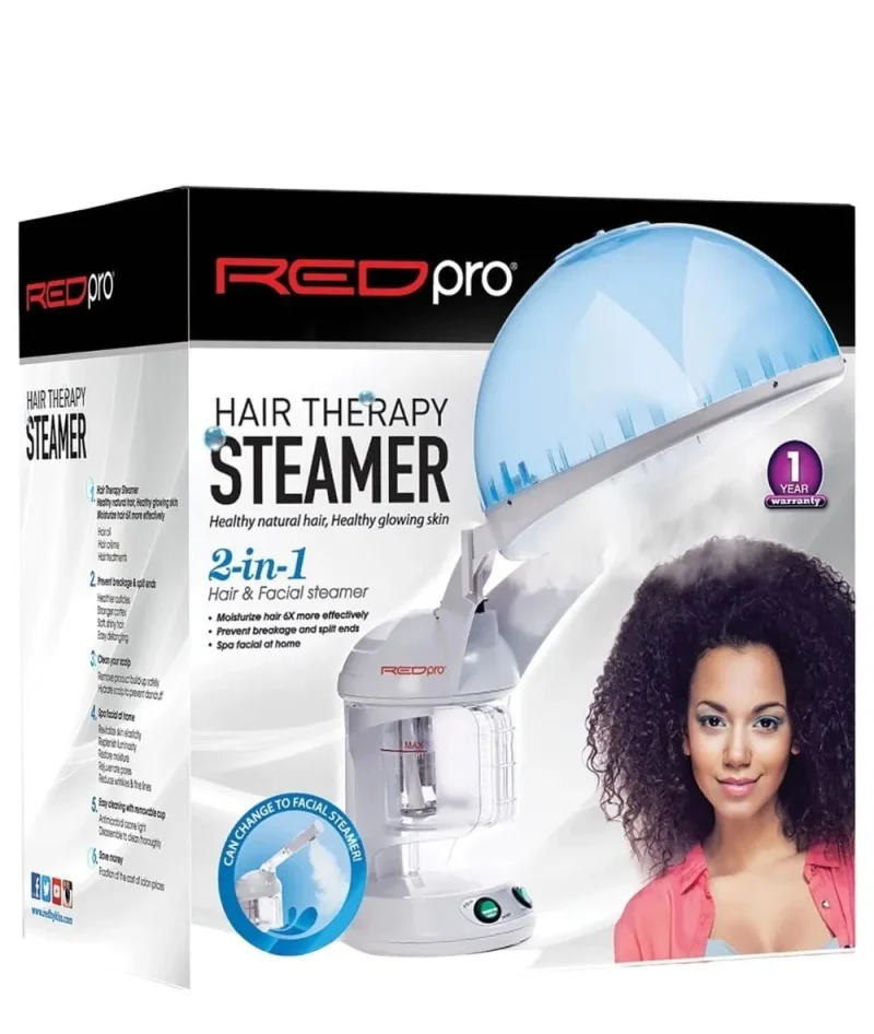 pro hair facial steamer 2 in 1 therapy device stmr01