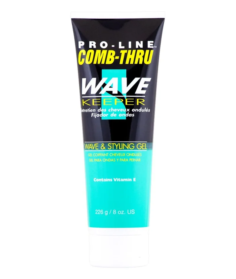 pro line 8oz comb thru wave keeper styling gel