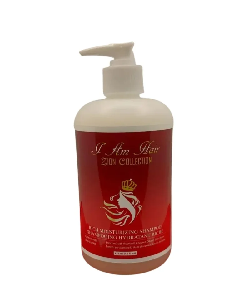 rich moisturizing shampoo 16oz i am hair