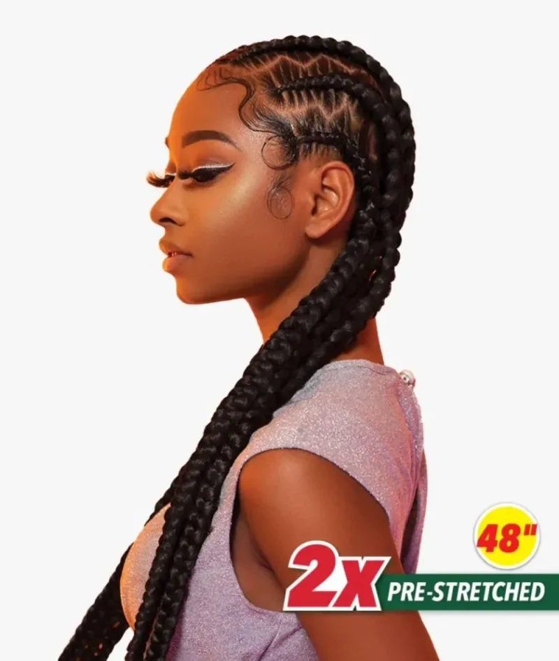 sensationnel african collection 2x pre stretched braid 48