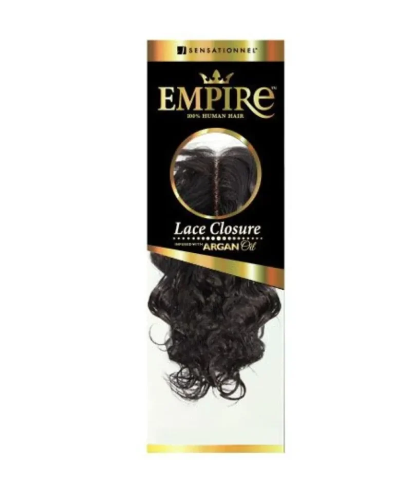 sensationnel empire closure 12 loose deep hair