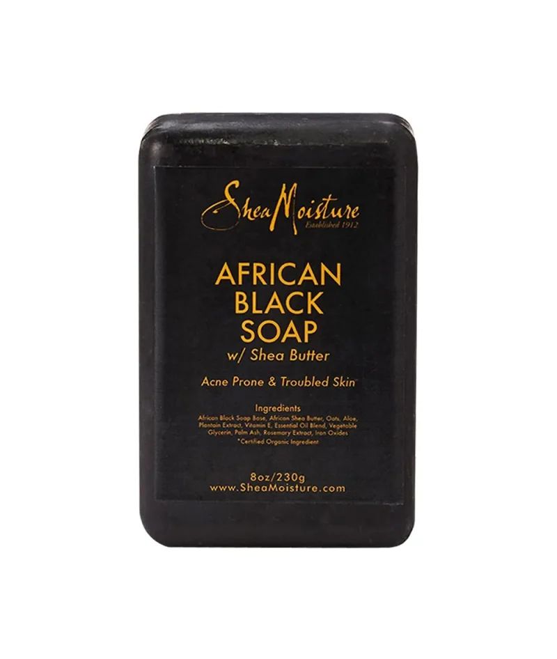 sheamoisture african black soap with shea butter 230g