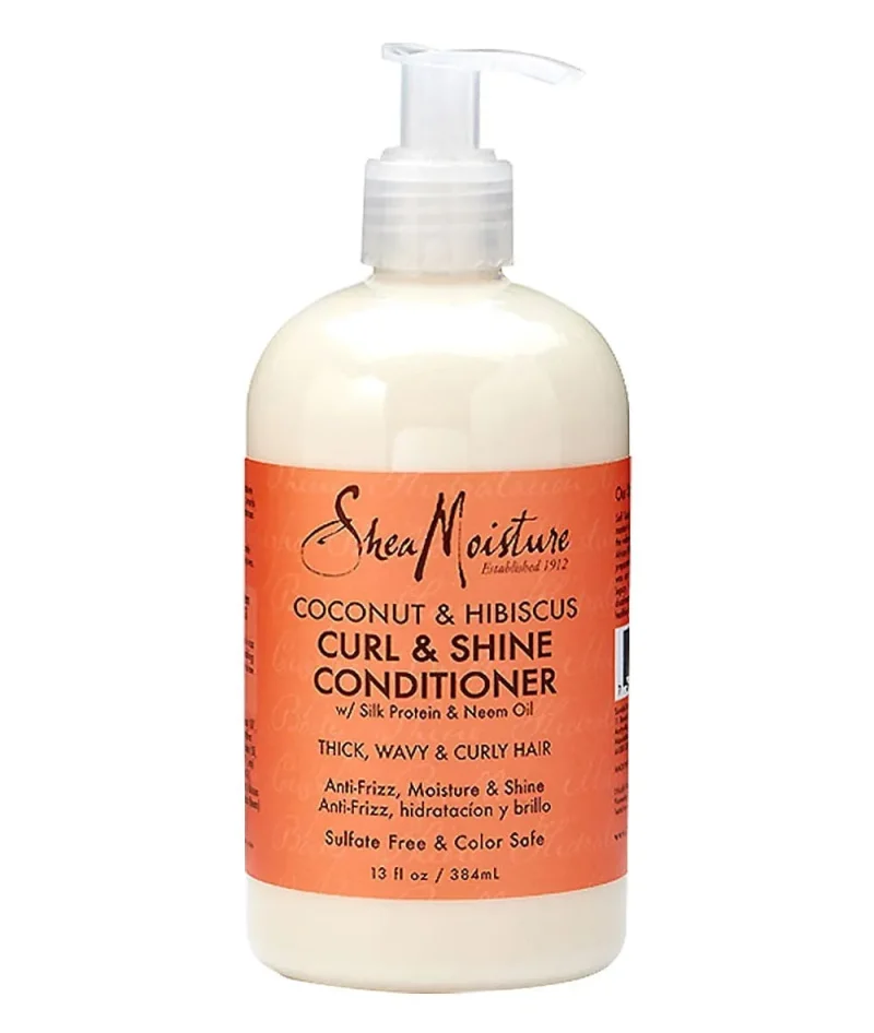 sheamoisture coconut hibiscus curl shine conditioner 13oz