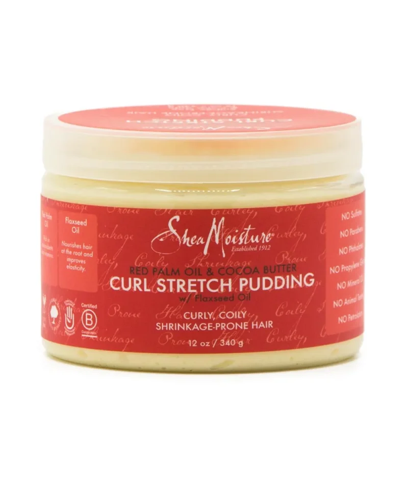 sheamoisture curl stretch pudding 340g red palm oil cocoa butter