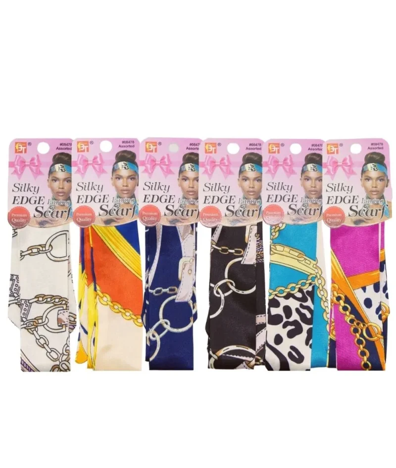 silky edge laying scarf 8478 assorted colors