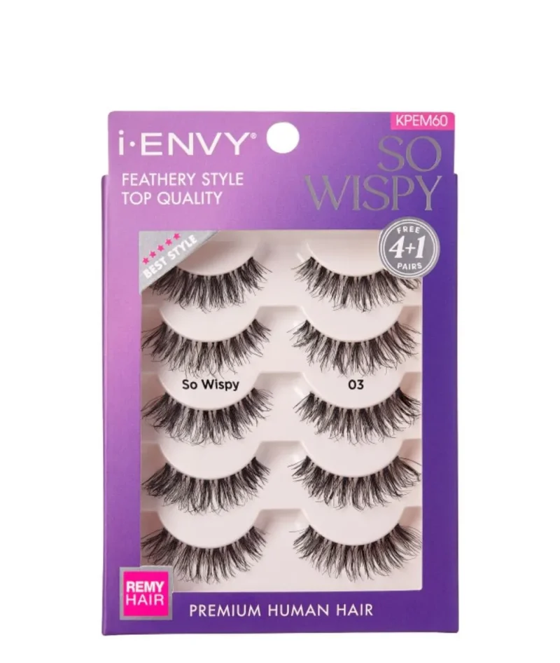 so wispy 03 i envy eyelashes 5 pairs kpem60