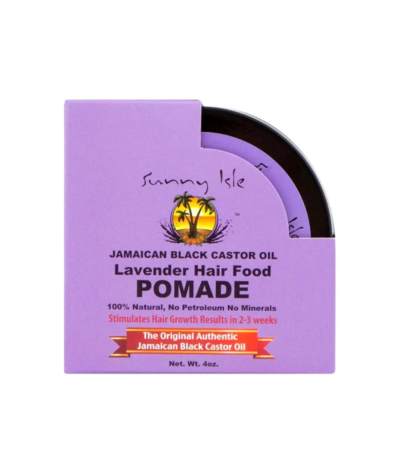 sunny isle lavender jamaican black castor oil pomade 4oz