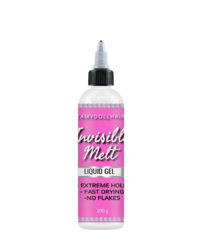 tamydollhair invisible melt gel 200g glueless melt in hair glue