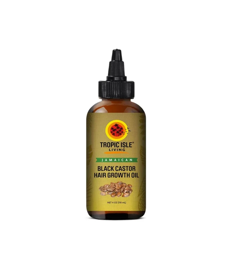 tropic isle jamaican black castor oil for hair growth 4oz