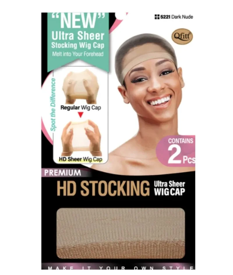 ultra sheer wig cap 2 pack by m m qfitt hd