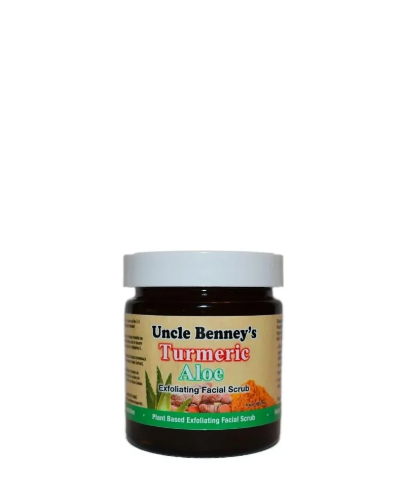 uncle ben s turmeric aloe facial scrub 4oz