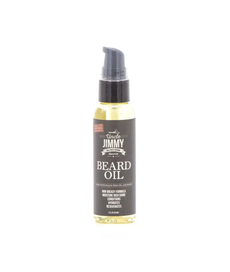 uncle jimmy 2oz beard oil premium growth shine