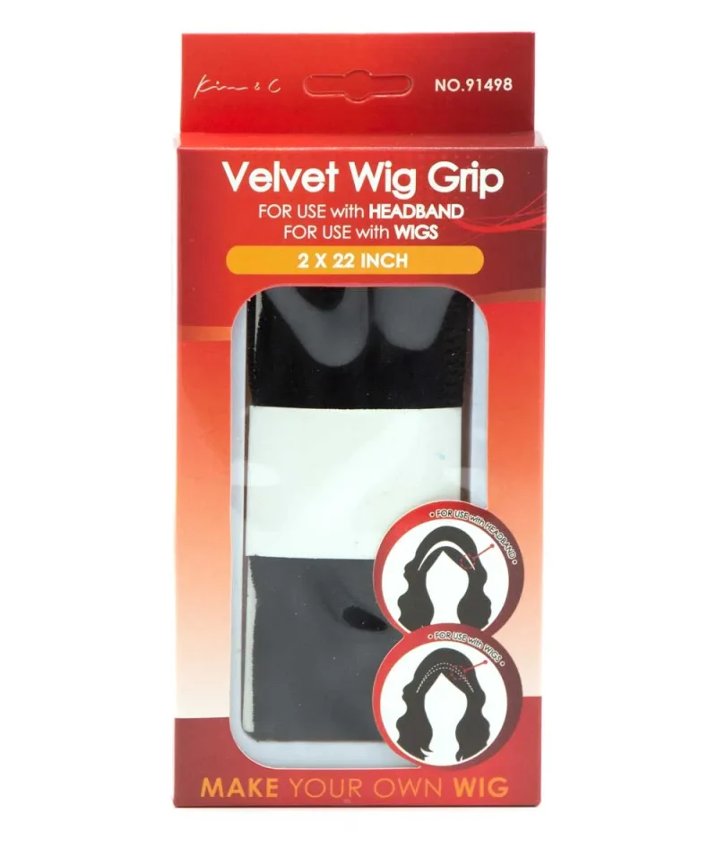 velvet wig grip 2x22 diy wig styling kit 91498