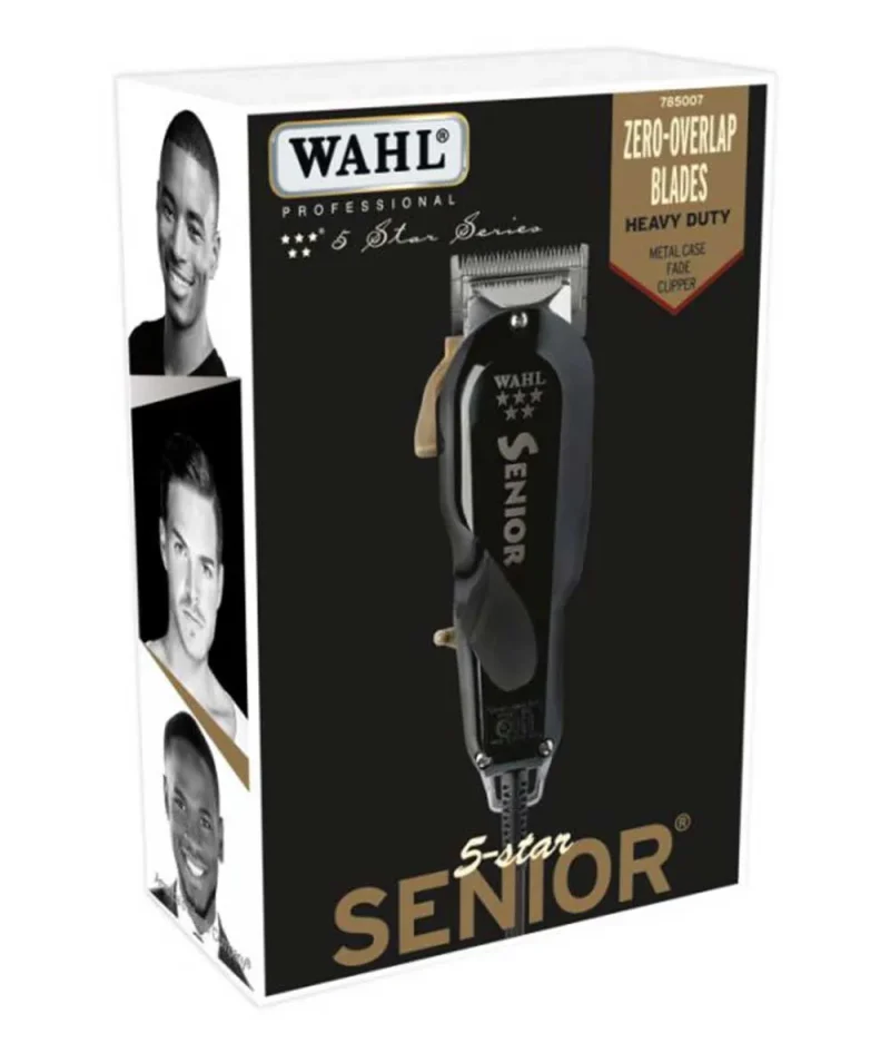 wahl 5 star senior hair clipper with zero overlap blades 8545