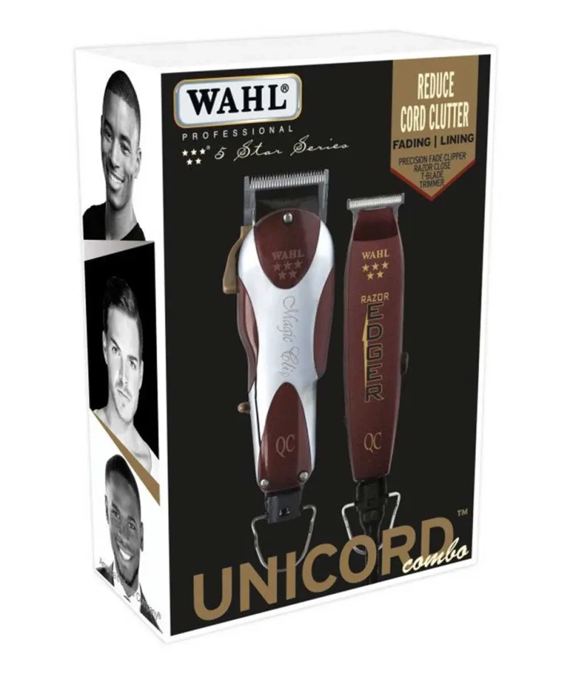 wahl 5 star unicord combo 8242 cordless corded trimmer