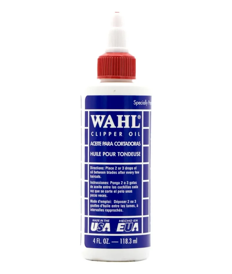 wahl clipper oil 3310 4oz essential maintenance for hair clippers