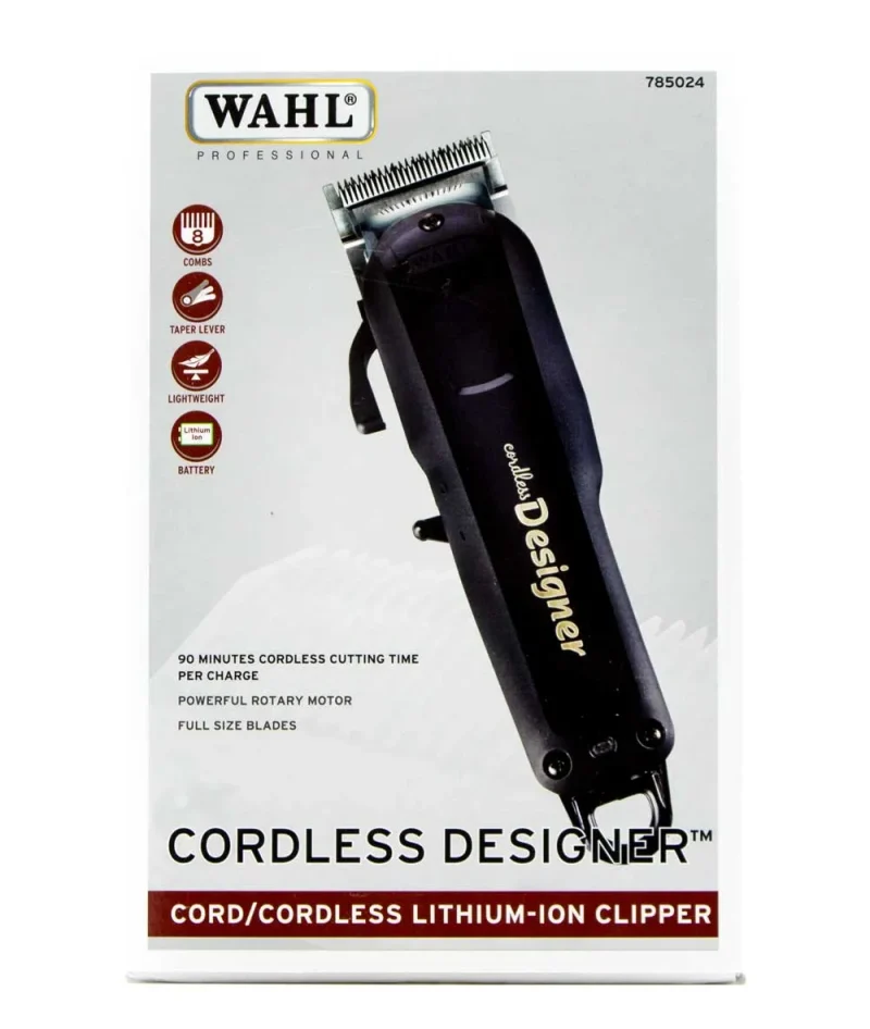 wahl cordless lithium ion clipper 8591 cord cordless design