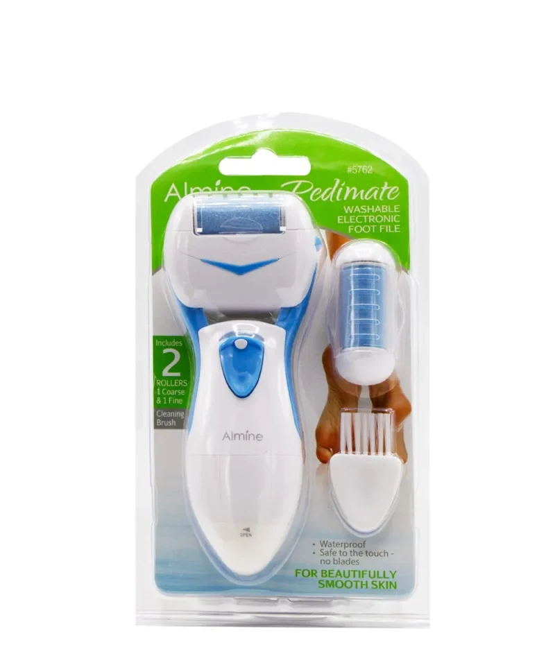 washable electric foot file by almine model 5762